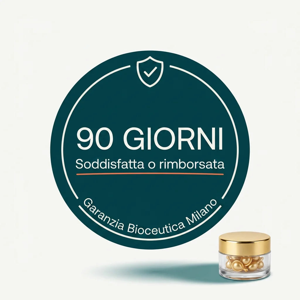 Garanzia 90 giorni soddisfatta o rimborsata