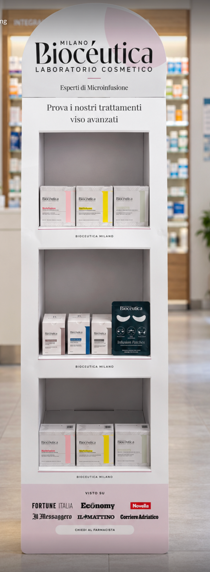 ESPOSITORE | BIOCEUTICA MILANO