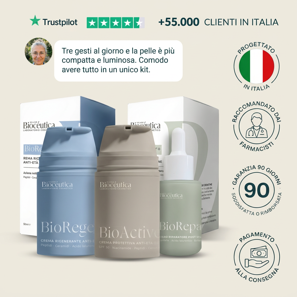 BioKit+ rituale bellezza: BioRegen+, BioActive+ e BioRepair+