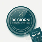 Garanzia 90 giorni soddisfatta o rimborsata